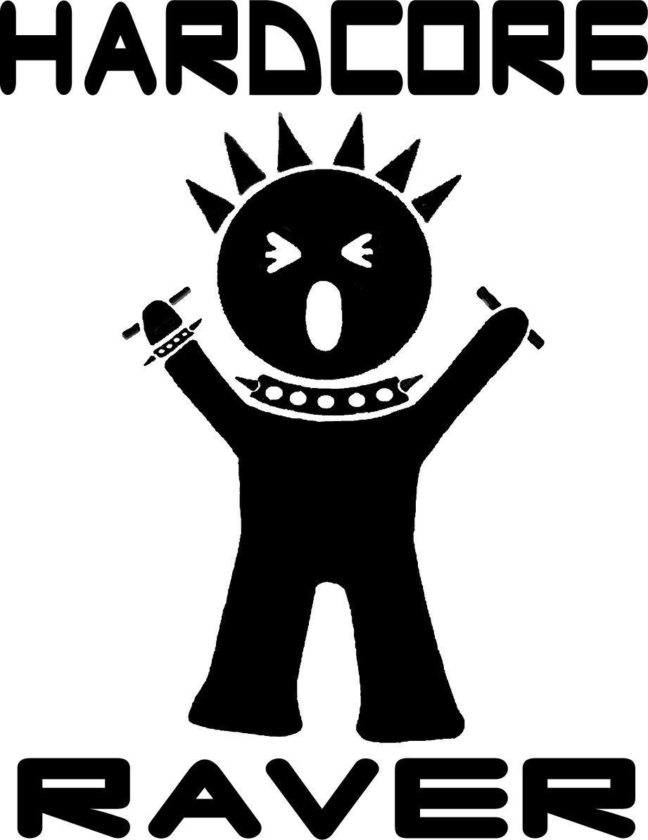 Hardcore Raver with Mascot