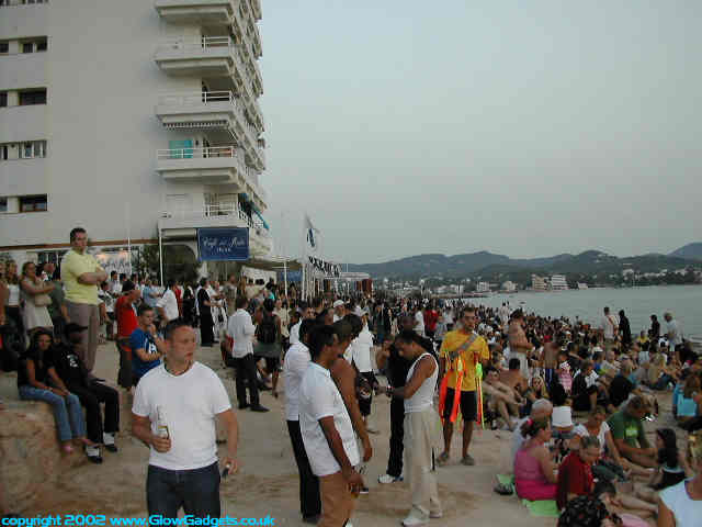 Cafe del Mar, Ibiza at sunset